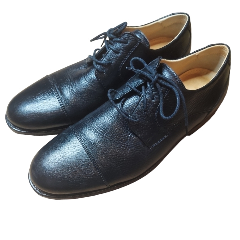10.5 Duke Belvedere black dress shoe